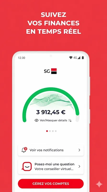 Capture d'écran SMC Android